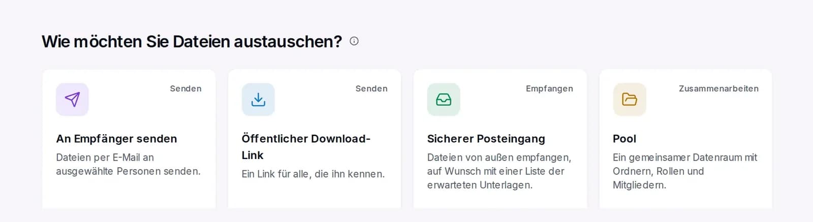 SecureFiles im Conbool-Portal