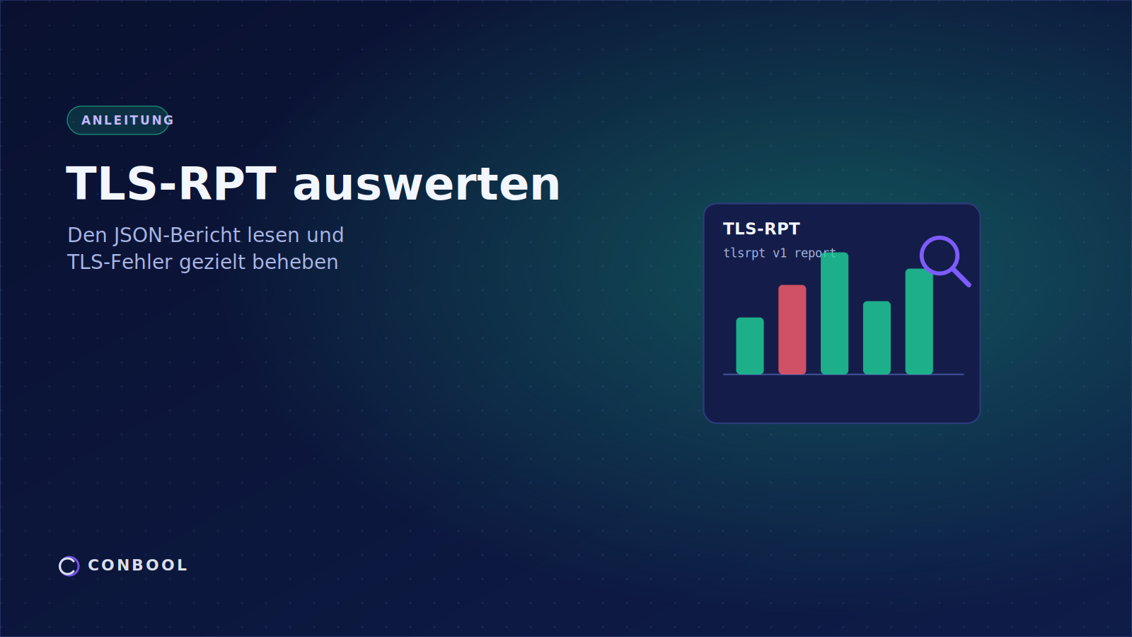 Cover Image for TLS-RPT-Bericht auswerten: JSON-Report lesen und TLS-Fehler beheben